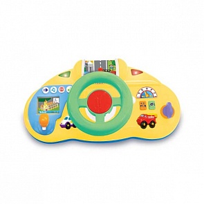 Интерактивная развивающая игрушка - Забавное вождение (Kiddieland, KID 039495veg)